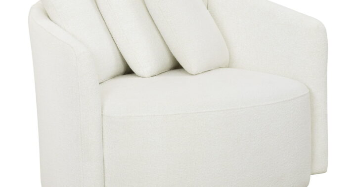 Beautiful Drew Chair by Drew Barrymore – Cream Bouclé